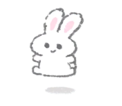 White Bunny🐰 by @mlOobot White Bunny🐰 by @mlOobot -