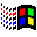 Стикер Windows 95 - 10 Стикер Windows 95 - 10