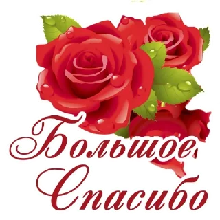 Sticker спасибо - 6