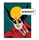 Sticker X-MEN Wolverine - 0