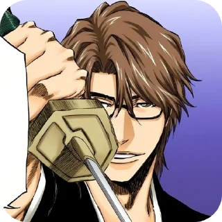 Sticker ●Aizen Sosuke | ★ - 0