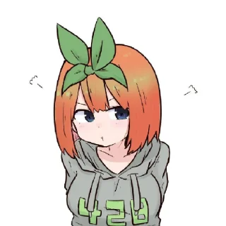 Sticker Yotsuba Nakano - 0