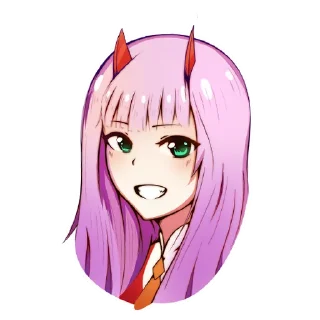 Darling in the franxx Zero Two Darling in the franxx Zero Two - аниме