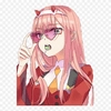 Zero two @pangae Zero two @pangae - cartoon