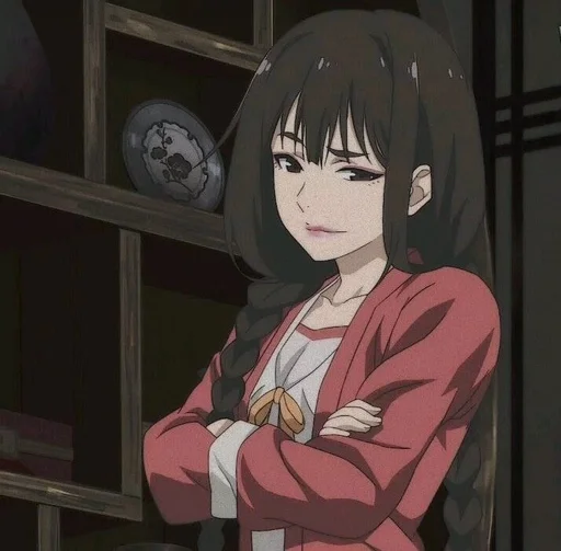 anime anime cartoon human face