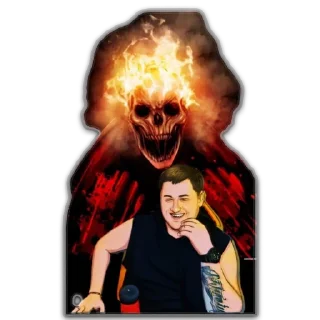 Sticker Адская рулетка - 5