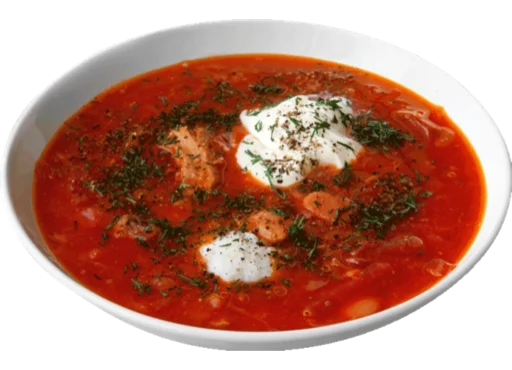 food dish soup