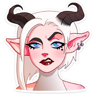 Sticker Альматея от @TgSticker - 10 Sticker Альматея от @TgSticker - 10