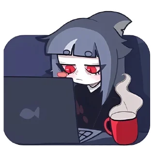 Sticker Спойлер - Алу  @stickers_vk - 5