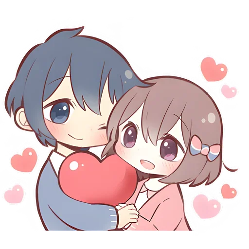 Anime boy & girl Anime boy & girl -