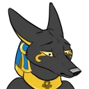 Sticker Anubis by Korrok - 0