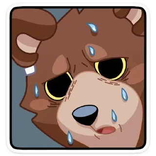 Стикер Медвежутка - @Stickers_vk - 11 Стикер Медвежутка - @Stickers_vk - 11