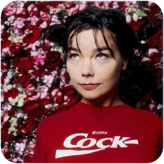 Sticker Björk jerk - 11