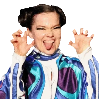 Sticker Björk jerk - 6