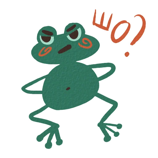Sticker блохастый жаб - 7 Sticker блохастый жаб - 7