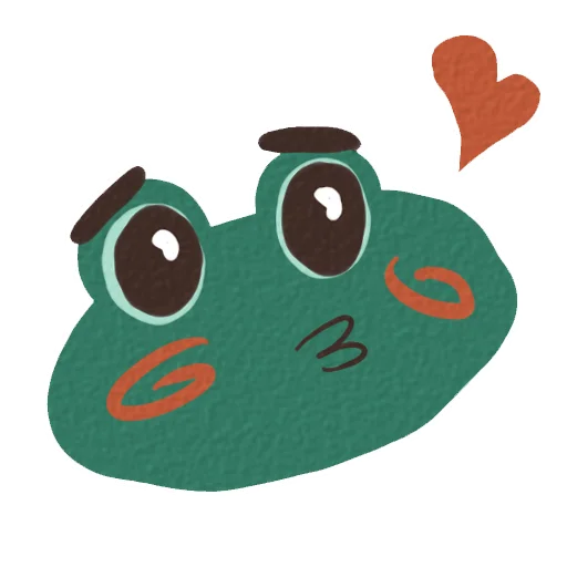Sticker блохастый жаб - 3 Sticker блохастый жаб - 3