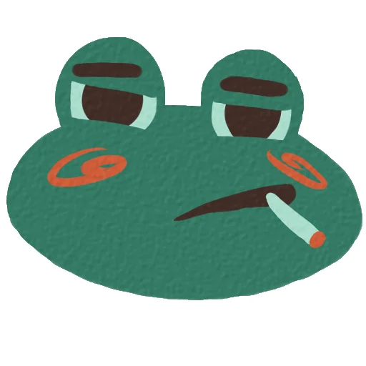 Sticker блохастый жаб - 1 Sticker блохастый жаб - 1