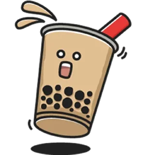 Стикер Bubble Tea @stickersb2b - 0