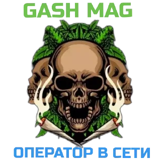 Стикер GASH MAG - 0