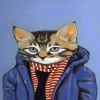 кошачий язык кошачий язык - cartoon
