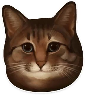 Sticker cats pechenegs - 0