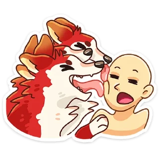 Sticker Цербер от @TgSticker - 4