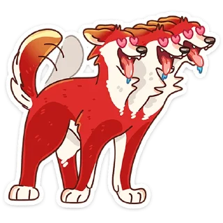 Sticker Цербер от @TgSticker - 10
