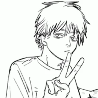 Sticker Chainsaw man - 4