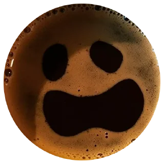 Стикер coffee faces | @kachachargames - 0