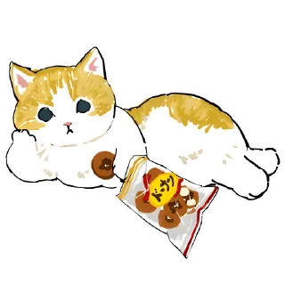 Sticker Сладкие котята @colored_emotions - 0