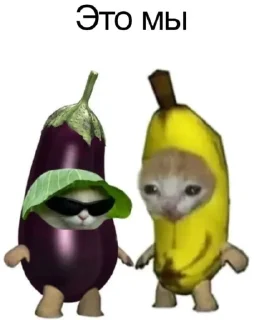 Sticker banana cat - 5