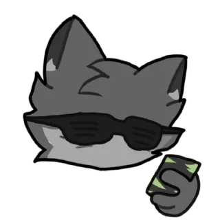 Стикер Kaiju paradise cursed emoji - 7 Стикер Kaiju paradise cursed emoji - 7