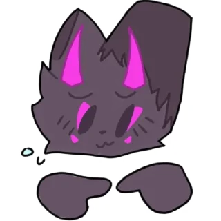 Стикер Kaiju paradise cursed emoji - 6 Стикер Kaiju paradise cursed emoji - 6