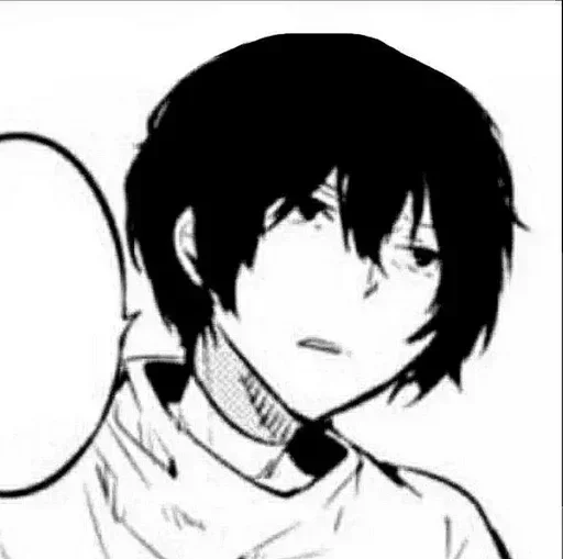 Стикер dazai osamu. @dazosamu :: @fStikBot - 10