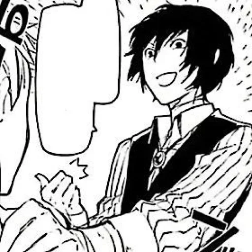 Стикер dazai osamu. @dazosamu :: @fStikBot - 5