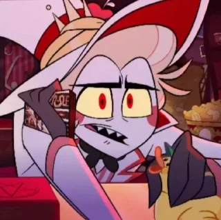 Стикер Lucifer//Hazbin hotel - 3