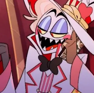 Стикер Lucifer//Hazbin hotel - 6