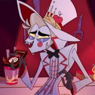 Стикер Lucifer//Hazbin hotel - 5