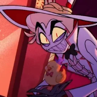 Стикер Lucifer//Hazbin hotel - 9
