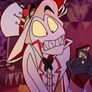 Стикер Lucifer//Hazbin hotel - 7