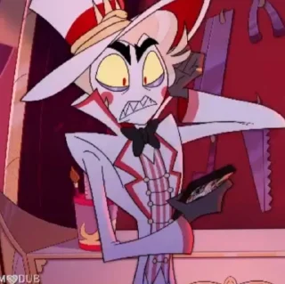 Стикер Lucifer//Hazbin hotel - 4