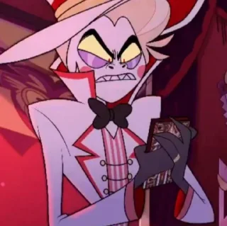 Стикер Lucifer//Hazbin hotel - 10