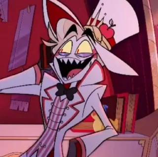 Стикер Lucifer//Hazbin hotel - 2