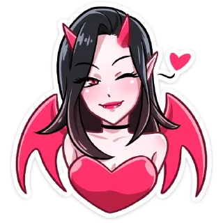 Дьяволица (@TgSticker) Дьяволица (@TgSticker) - иллюстрация