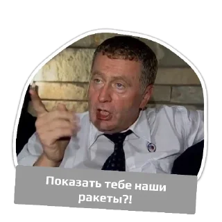 Sticker Жириновский - 0