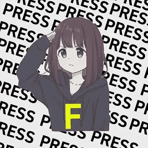Telegram Sticker from «Press F to pay respect» pack