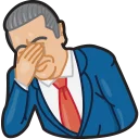 Facepalm Stickers by Gudim Facepalm Stickers by Gudim - иллюстрация