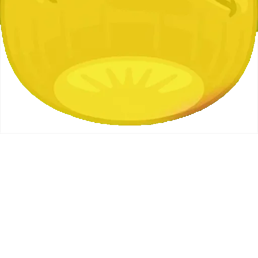 circle yellow frisbee