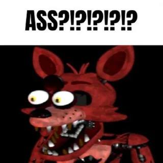 Sticker FNaF Bulging Eyes - 0