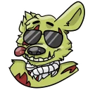 Sticker Five Nights at Freddy's by godtiermarsupial - 0